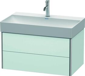 Duravit Waschtischunterbau XSQUARE 397x784x460mm lichtblau matt