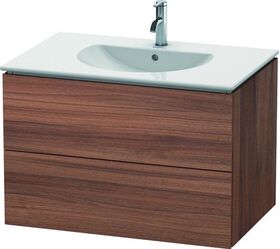 Duravit Waschtischunterbau L-CUBE 534x820x550mm nussbaum natur