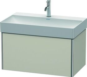 Duravit Waschtischunterbau XSQUARE 397x784x460mm taupe matt