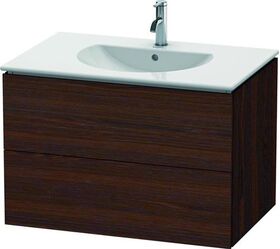 Duravit Waschtischunterbau L-CUBE 534x820x550mm nussbaum gebürstet