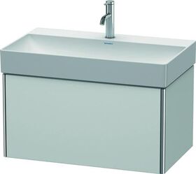 Duravit Waschtischunterbau XSQUARE 397x784x460mm weiß seidenmatt