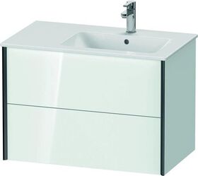 Duravit Waschtischunterbau XVIU 560x810x480mm Prof. sw ma weiß hochglanz