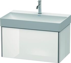 Duravit Waschtischunterbau XSQUARE 397x784x460mm weiß hochglanz