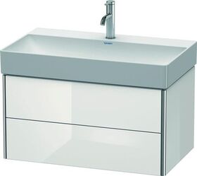 Duravit Waschtischunterbau XSQUARE 397x784x460mm weiß hochglanz