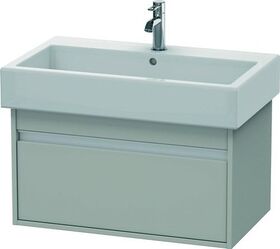 Duravit Waschtischunterbau KETHO 440x750x410mm betongrau matt