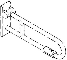 Hewi Aufrüstsatz SERIE 801 WC-Spülauslösung Funk reinweiß