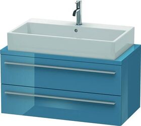 Duravit Konsolenunterschrank X-LARGE 440x900x478mm stone blue hochglanz