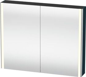 Duravit Spiegelschrank XSQUARE m Be 800x1000x156mm nachtblau seidenmatt