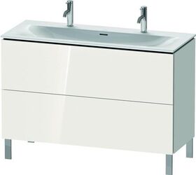 Duravit Waschtischunterbau L-CUBE 704x1220x481mm weiß hochglanz