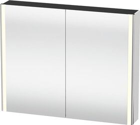 Duravit Spiegelschrank XSQUARE 1000x800x156mm, 27 W weiß hochglanz