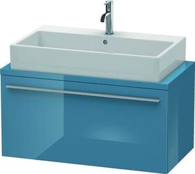 Duravit Konsolenunterschrank X-LARGE 440x900x478mm stone blue hochglanz