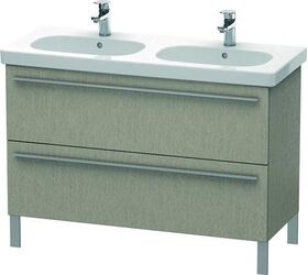 Duravit Waschtischunterbau X-LARGE 1150x470x668mm eiche kaschmir