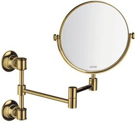 Rasierspiegel AXOR MONTREUX Wandmontage polished gold optic