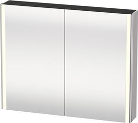 Duravit Spiegelschrank XSQUARE 1000x800x156mm 27 W No weiß seidenmatt