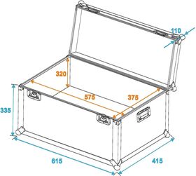 ROADINGER Universal-Transport-Case heavy 60x40cm