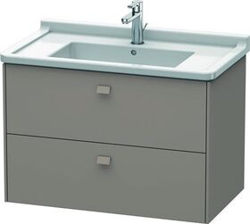 Duravit Waschtischunterbau BRIOSO Griffe Frontfarbe 563x820x469mm bas matt