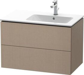 Duravit Waschtischunterbau L-CUBE 820x481mm 2 Schubk Be re we ma ES Ah Mi.