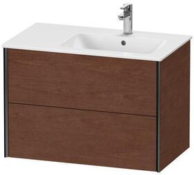 Duravit Waschtischunterbau XVIU 810x560x480mm 2 Sk Prof. sw ma ta s-matt