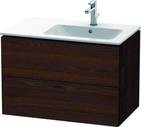 Duravit Waschtischunterbau L-CUBE 550x820x481mm Be re nussbaum gebürstet