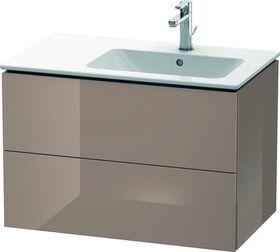 Duravit Waschtischunterbau L-CUBE 550x820x481mm Be re cappuccino hochglanz