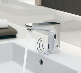 Duravit E-Waschtischarmatur Sensor 1 betteriebetrieben chrom