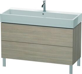 Duravit Waschtischunterbau L-CUBE 582x1184x459mm pine silver