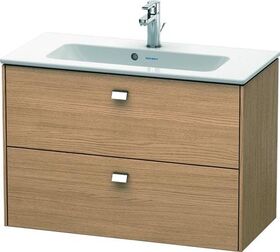 Duravit WT-Unterbau BRIOSO COMPACT Griffe chr 553x820x389mm europ. eiche