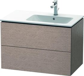 Duravit Waschtischunterbau L-CUBE 550x820x481mm Be rechts eiche kaschmir