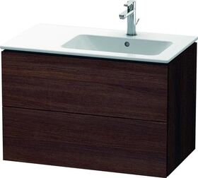 Duravit Waschtischunterbau L-CUBE 550x820x481mm Be rechts kastanie dunkel