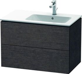 Duravit Waschtischunterbau L-CUBE 550x820x481mm Be re Ei dunkel gebürstet