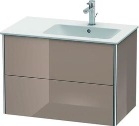 Duravit Waschtischunterbau XSQUARE 560x810x478mm Be re cappuccino hochglanz