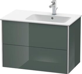 Duravit Waschtischunterbau XSQUARE 810x560x478mm 2 Schubk we sdm ES Ah Mi.