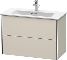 Duravit Waschtischunterbau XSQUARE 810x560x388mm 2 Sk ta s-matt ES Ah Mi.