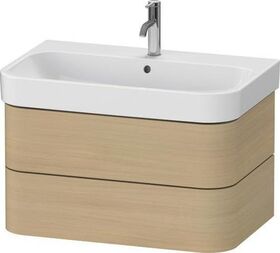 Duravit WTU HAPPY D.2 PLUS 775x490mm 2 Schubk we s-matt o ES