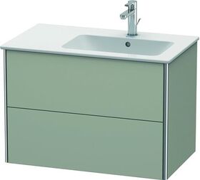 Duravit Waschtischunterbau XSQUARE 560x810x478mm Be rechts taupe seidenmatt