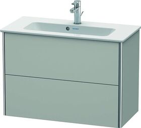 Duravit WTU COMPACT XSQUARE 560x810x388mm betongrau matt