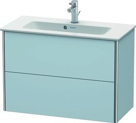 Duravit WT-Unterbau XSQUARE COMPACT 560x810x388mm lichtblau seidenmatt