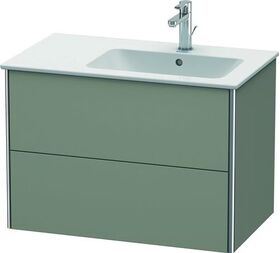 Duravit Waschtischunterbau XSQUARE 560x810x478mm Be re steingrau seidenmatt