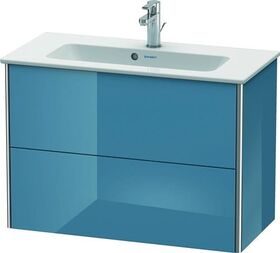 Duravit WT-Unterbau XSQUARE COMPACT 560x810x388mm stone blue hochglanz