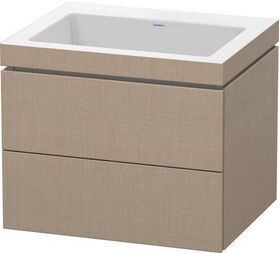 Duravit Waschtischunterbau L-CUBE m WT Vero Air 500x600x480mm o HL leinen