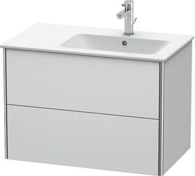 Duravit Waschtischunterbau XSQUARE 560x810x478mm Becken rechts graphit matt