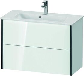 Duravit Waschtischunterbau Compact XVIU 560x810x390mm Prof. sw ma weiß hochglanz