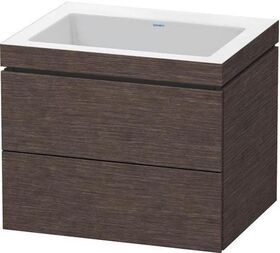 Duravit Waschtischunterbau L-CUBE m WT Vero Air 500x600x480mm o HL Ei du g