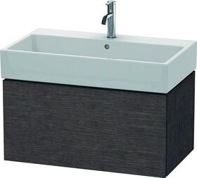 Duravit Waschtischunterbau L-CUBE 394x784x459mm eiche dunkel gebürstet