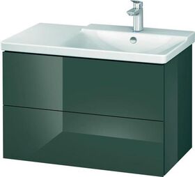 Duravit Waschtischunterbau L-CUBE 820x481x555mm dolomiti grey hochglanz