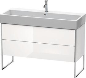 Duravit Waschtischunterbau XSQUARE 1184x731x460mm 2 Au we s-matt ES NB Mi.