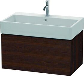 Duravit Waschtischunterbau L-CUBE 394x784x459mm nussbaum gebürstet