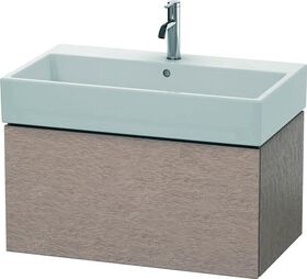 Duravit Waschtischunterbau L-CUBE 394x784x459mm eiche kaschmir