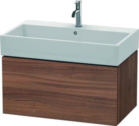 Duravit Waschtischunterbau L-CUBE 394x784x459mm nussbaum natur