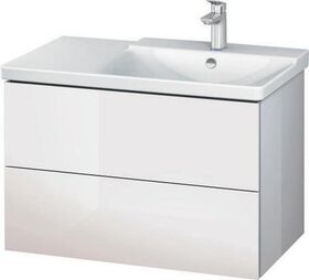 Duravit Waschtischunterbau L-CUBE 820x481x555mm graphit matt